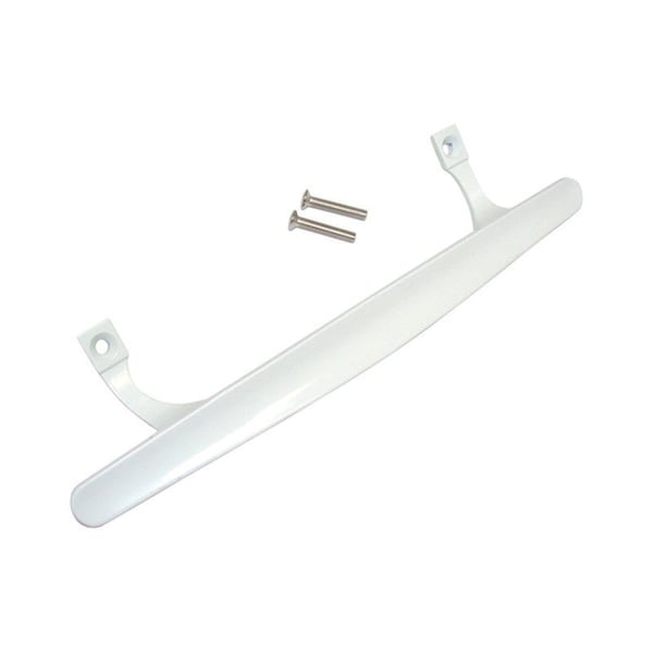 Barton Kramer 1.75 in. White Metal Patio Door Handle Set 5609425 - main
